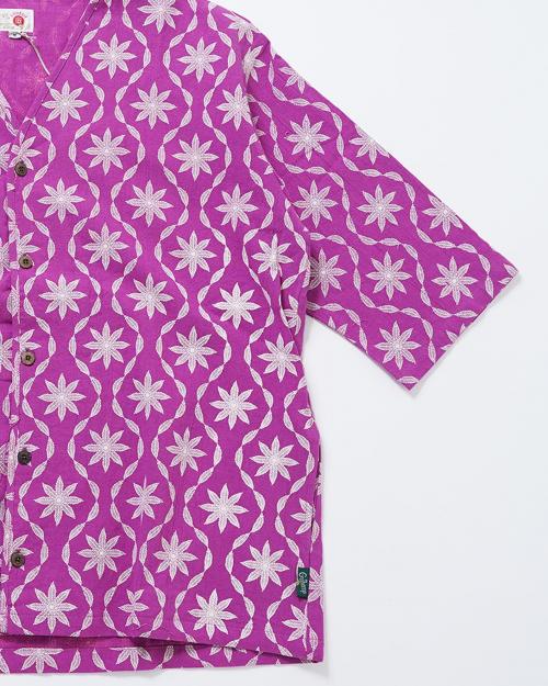 LEAF WAVE CARDIE / LEAF WAVE PRINT（布帛）