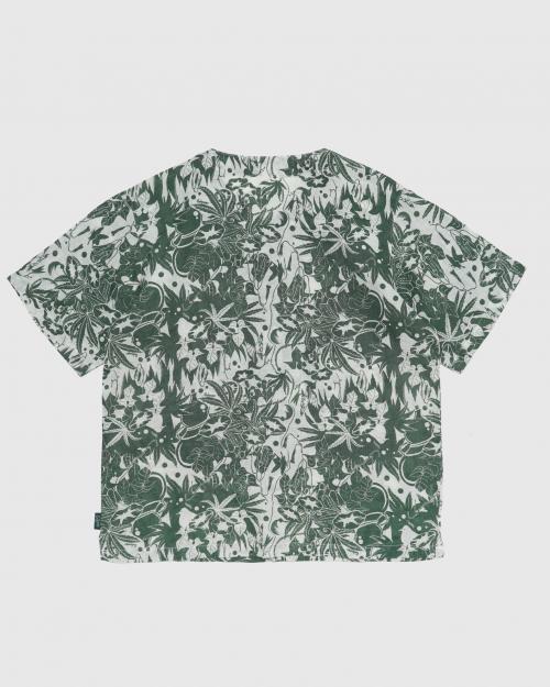 SUZUMI SHIRTS ／“ 麻朝ひょうたん ” PRINT