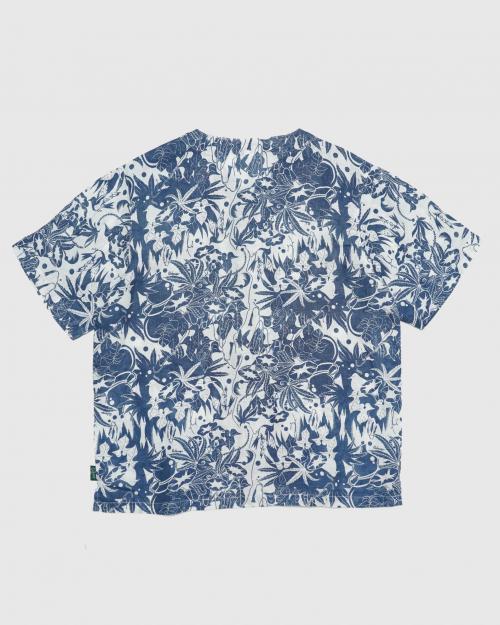 SUZUMI SHIRTS ／“ 麻朝ひょうたん ” PRINT