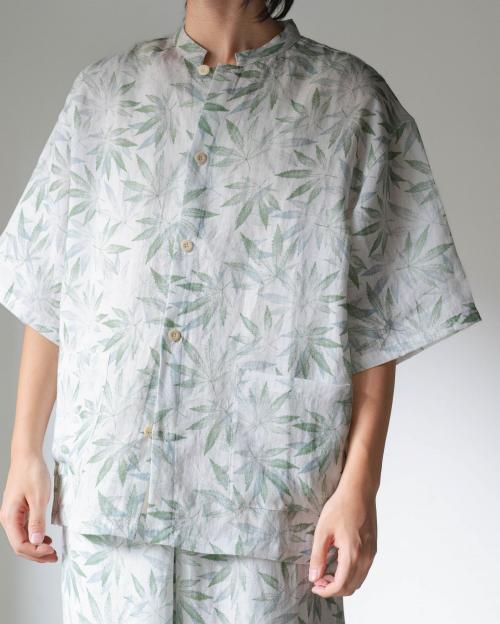GREEN HILL MAO COLLAR SHIRTS