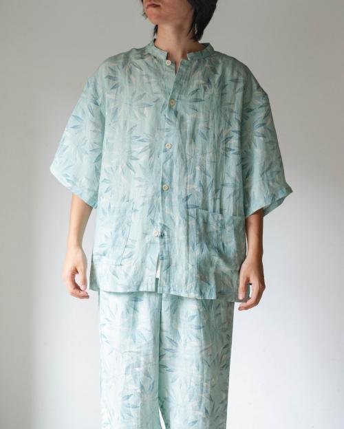 GREEN HILL MAO COLLAR SHIRTS