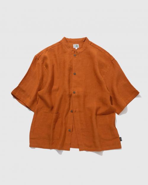 GREEN HILL MAO COLLAR SHIRTS