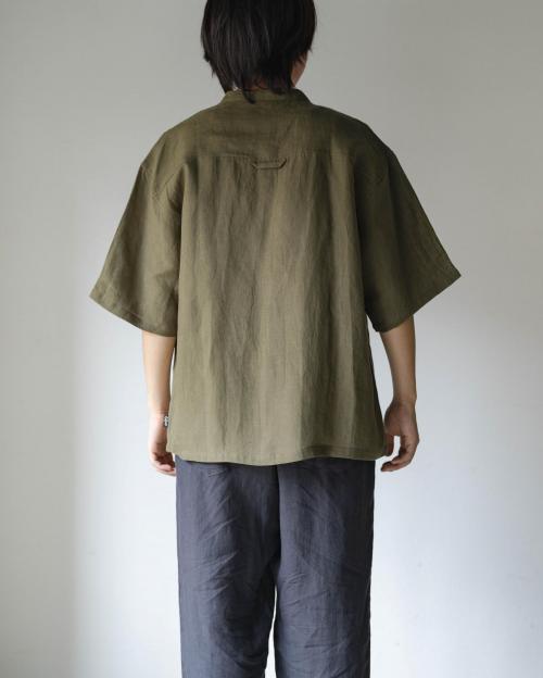 GREEN HILL MAO COLLAR SHIRTS