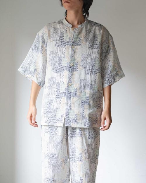 GREEN HILL MAO COLLAR SHIRTS