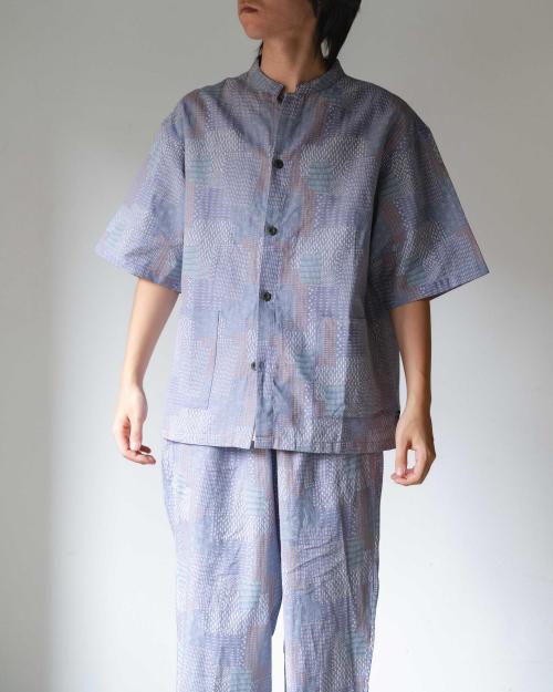 GREEN HILL MAO COLLAR SHIRTS