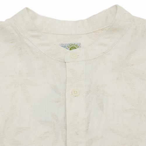 GARDEN SHIRTS／HEMP LEAF JACQUARD