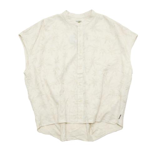 GARDEN SHIRTS／HEMP LEAF JACQUARD