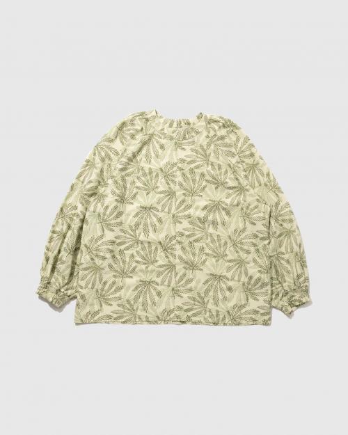 LEAF GATHER BLOUSE