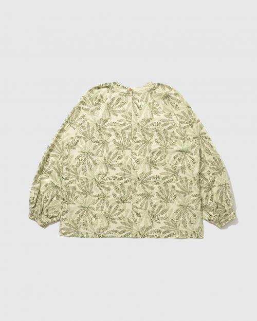 LEAF GATHER BLOUSE