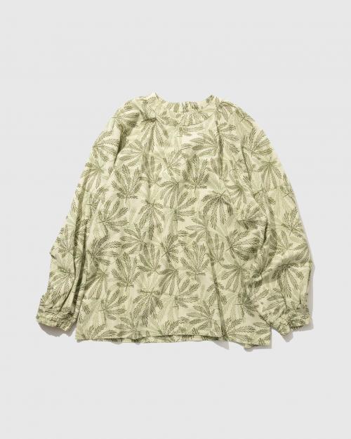 LEAF GATHER BLOUSE