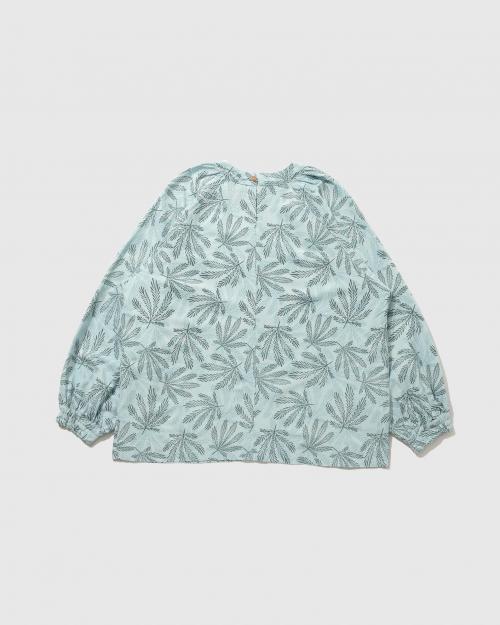 LEAF GATHER BLOUSE