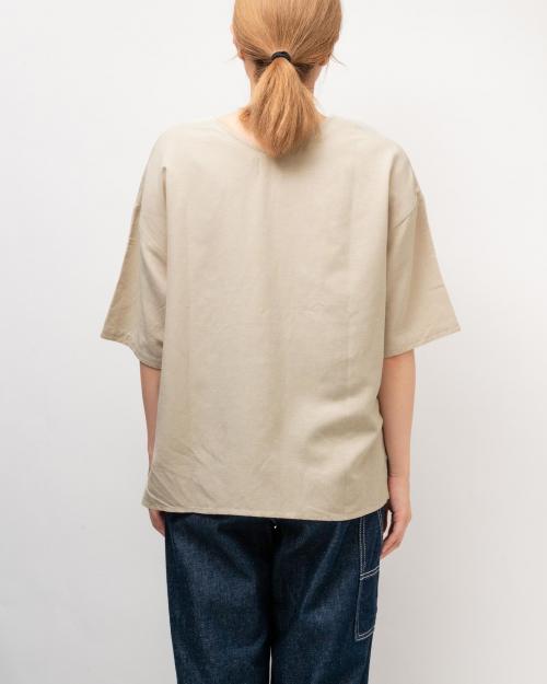 CALM EMB PULL OVER