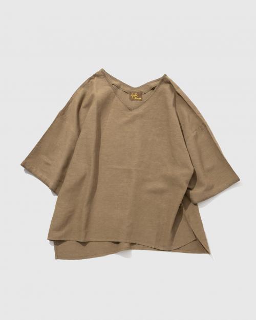 CALM EMB PULL OVER