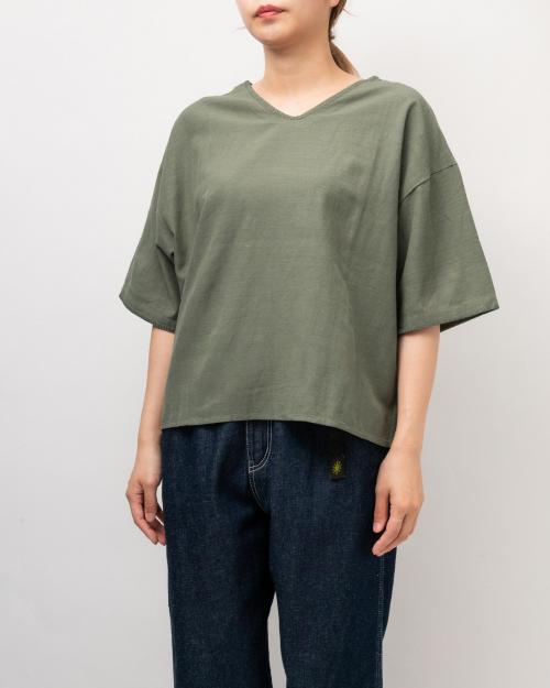 CALM EMB PULL OVER