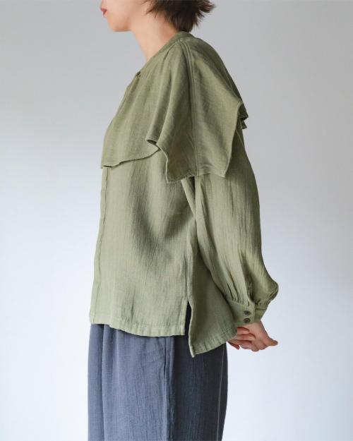 CAPE BLOUSE