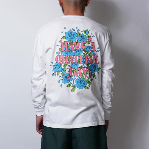 LONG SLEEVE T-SHIRT【ROSE】