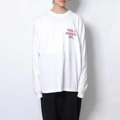 LONG SLEEVE T-SHIRT【ROSE】