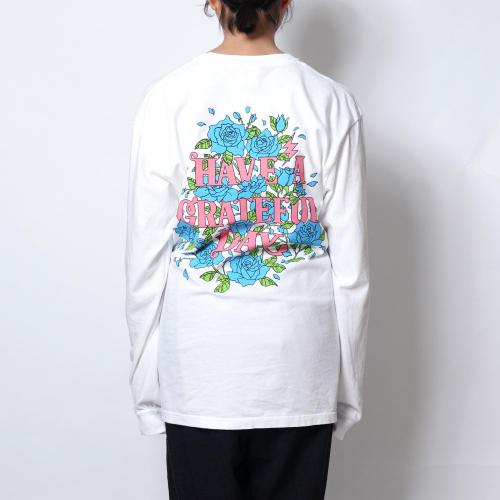 LONG SLEEVE T-SHIRT【ROSE】