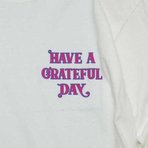 GRATEFUL DAY L/SL T-SHIRT (ROSE)