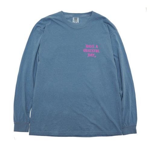 GRATEFUL DAY L/SL T-SHIRT (ROSE)