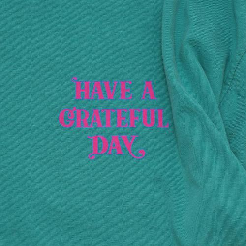 GRATEFUL DAY L/SL T-SHIRT (ROSE)