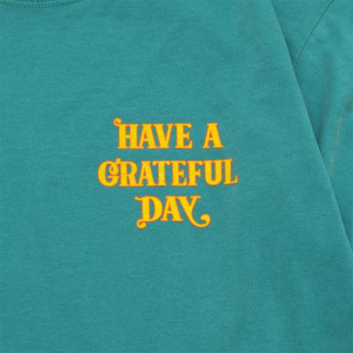 GRATEFUL DAY L/SL T-SHIRT (MORNING DEW)