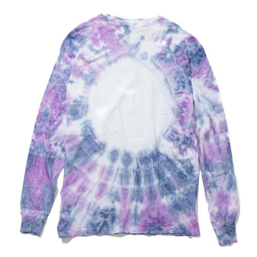 LONG SLEEVE T-SHIRT(SKULL TIE DYE)