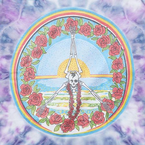 LONG SLEEVE T-SHIRT(SKULL TIE DYE)