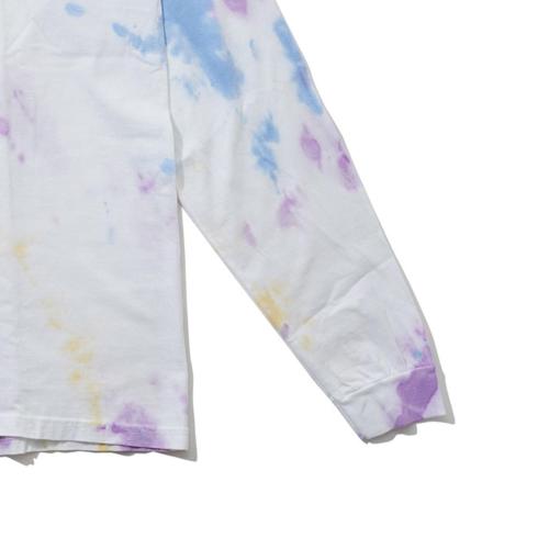 LONG SLEEVE T-SHIRT(BOX LOGO TIE DYE)
