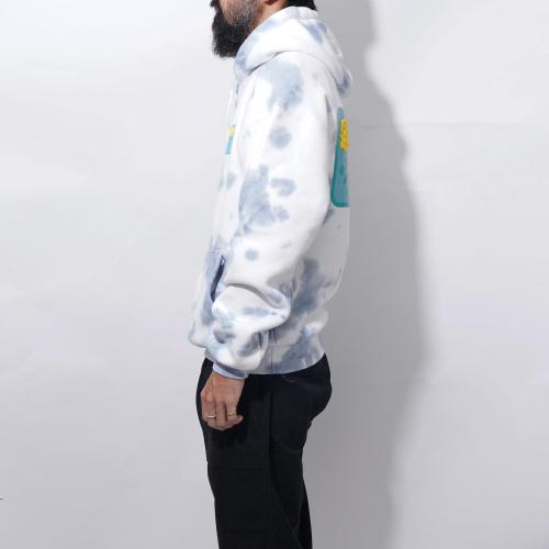 SWEAT HOODIE(BOX LOGO TIE DYE)