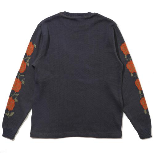 GD JACQUARD L/SL T-SHIRT