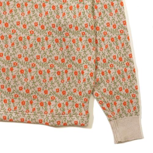 GD JACQUARD L/SL T-SHIRT