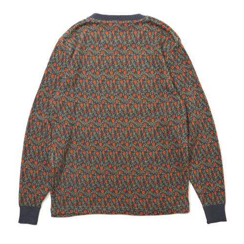 GD JACQUARD L/SL T-SHIRT