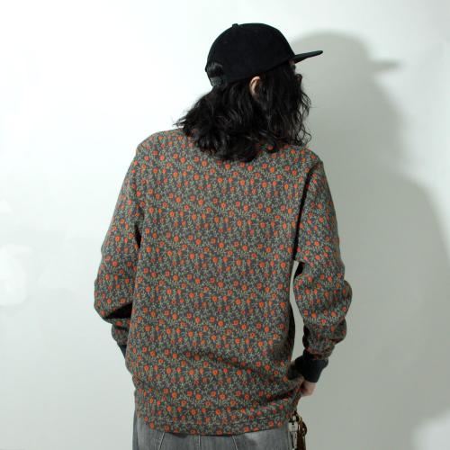 GD JACQUARD L/SL T-SHIRT