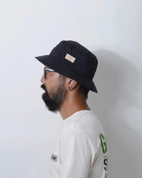 COMPACT HAT ／ NYLON RIP TAFFETA -salt shrinking-