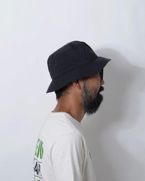 COMPACT HAT ／ NYLON RIP TAFFETA -salt shrinking-