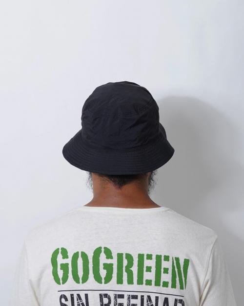 COMPACT HAT ／ NYLON RIP TAFFETA -salt shrinking-