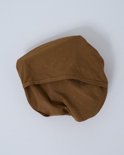 COMPACT HAT ／ NYLON RIP TAFFETA -salt shrinking-