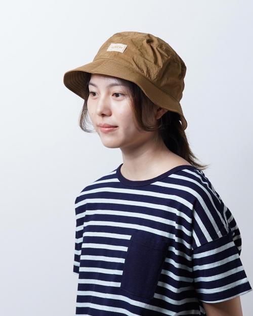 COMPACT HAT ／ NYLON RIP TAFFETA -salt shrinking-