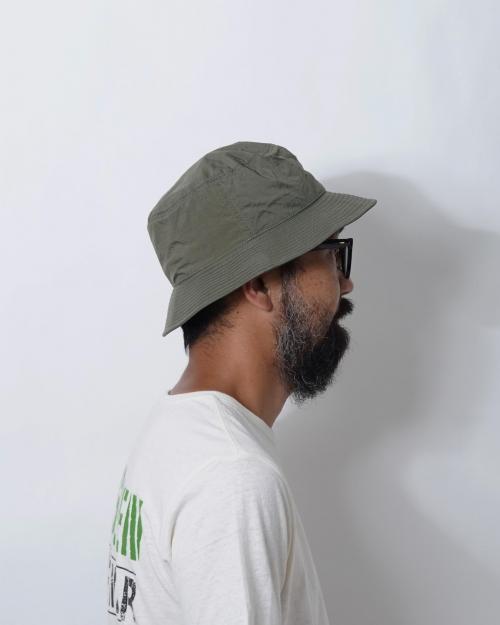 COMPACT HAT ／ NYLON RIP TAFFETA -salt shrinking-