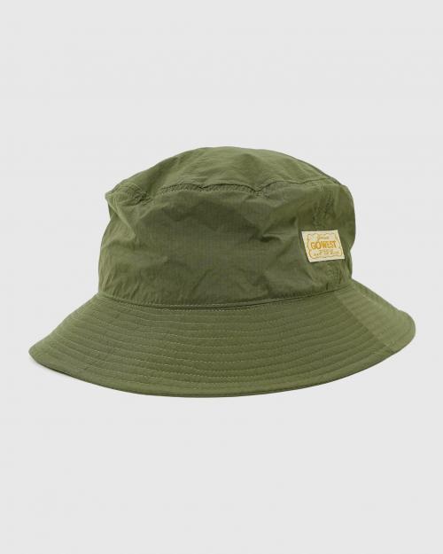COMPACT HAT ／ NYLON RIP TAFFETA -salt shrinking-