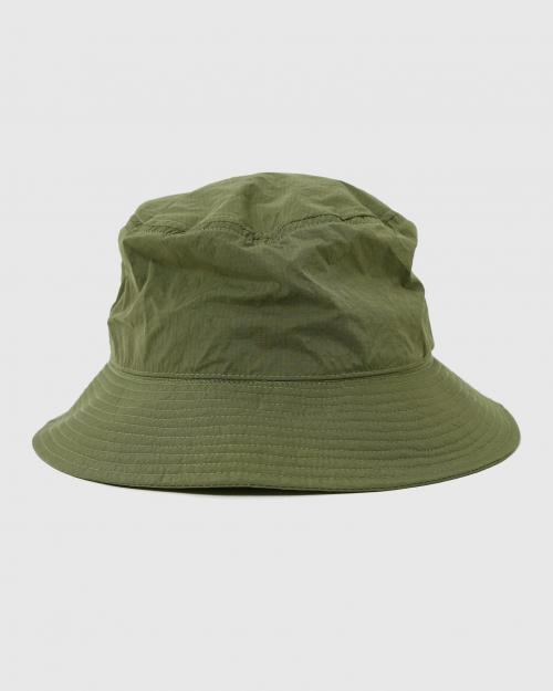 COMPACT HAT ／ NYLON RIP TAFFETA -salt shrinking-