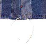 GOOD FEEL COAT / DENIM STRIPE JACQUARD