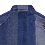 GOOD FEEL COAT / DENIM STRIPE JACQUARD