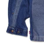 GOOD FEEL COAT / DENIM STRIPE JACQUARD
