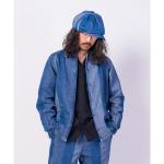 GOOD FEEL COAT / DENIM STRIPE JACQUARD