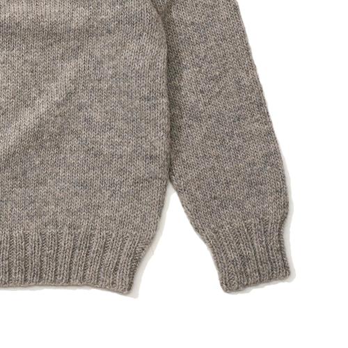 CREW KNIT SWEATER(SHINING)