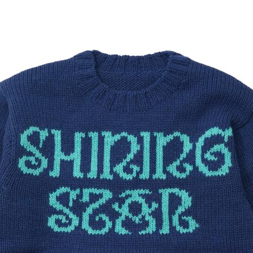 CREW KNIT SWEATER(SHINING)