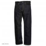  CLASSIC TAPERED PANTS／14oz BLACK DENIM(ONE WASH)