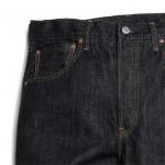  CLASSIC TAPERED PANTS／14oz BLACK DENIM(ONE WASH)